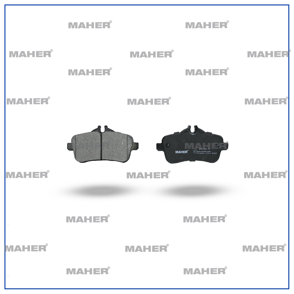 Mercedes W166 Arka Fren Balata M Seri OEM A0064204020 Mercedes W166 Arka Fren Balata M Seri OEM A0064204020